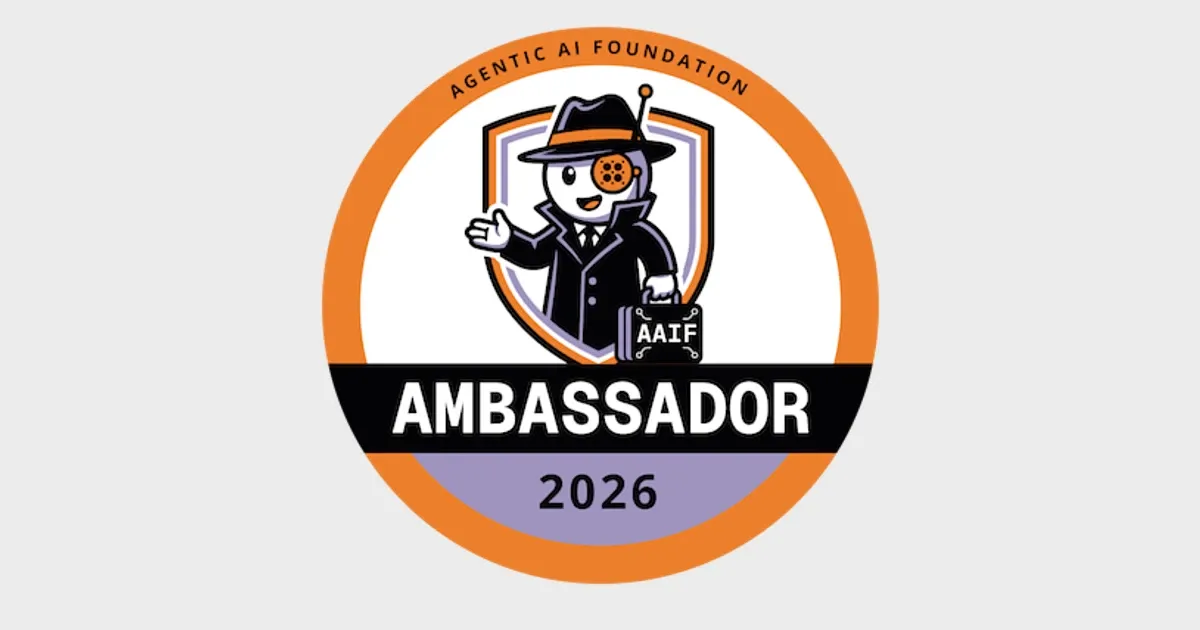 I'm an Agentic AI Foundation Ambassador!