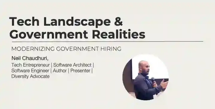 Vidya Talks Modernizing Tech Hiring in the Federal Government at the White House